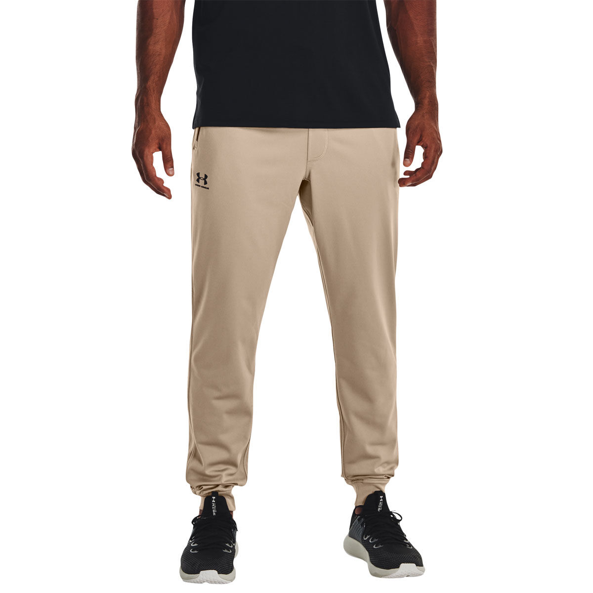 Buy Under Armour Sportstyle Tricot Black Joggers from the Next UK