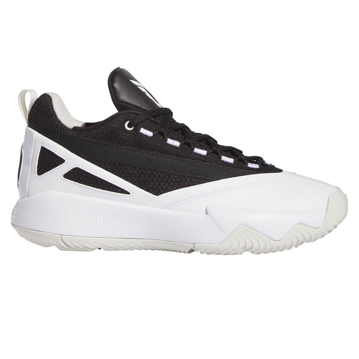 adidas Dame Certified 2 Basketball Shoes White/Black US Mens 7 / Womens 8, White/Black, rebel_hi-res