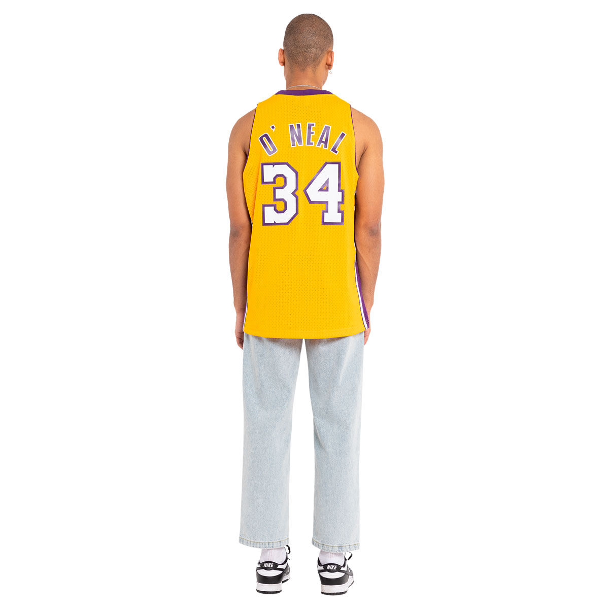 Men's Los Angeles Lakers Nike White 2020 NBA Finals Champions Ring Long  Sleeve Shooting Shirt