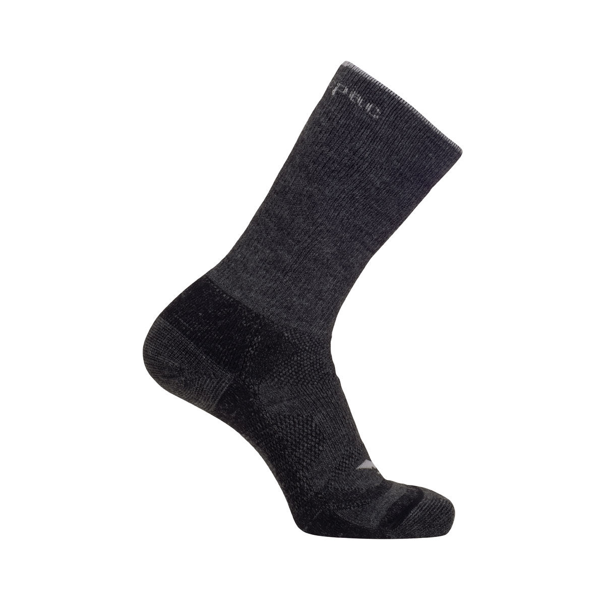 Macpac Unisex Merino Hiking Socks Forged Iron/Dark Grey L