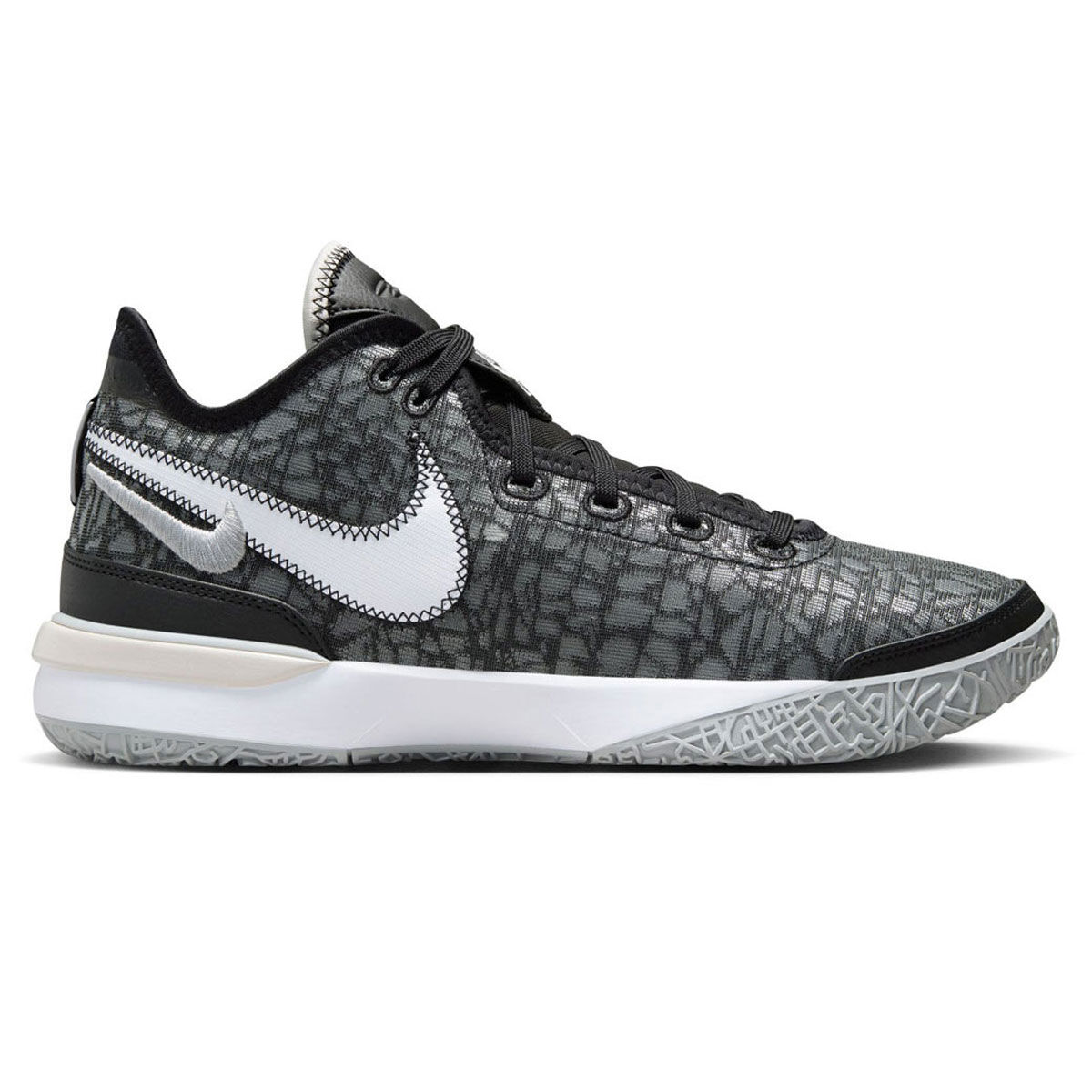 Nike LeBron NXXT Gen Black Wolf Grey Basketball Shoes | Rebel Sport