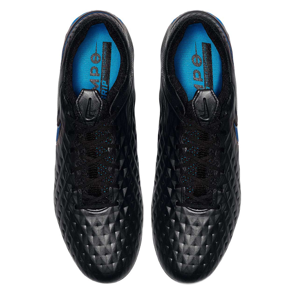 Nike TIEMPO LEGEND VIII ELITE FG Black Blue Versatile