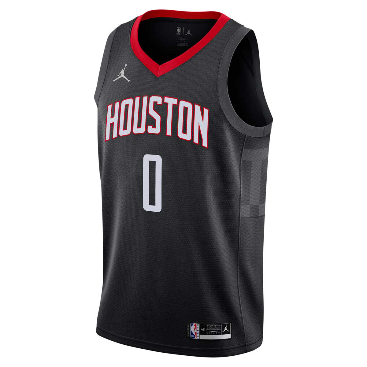 Russell Westbrook Houston Rockets Jordan Brand Youth Statement Edition Name  & Number T-Shirt - Black