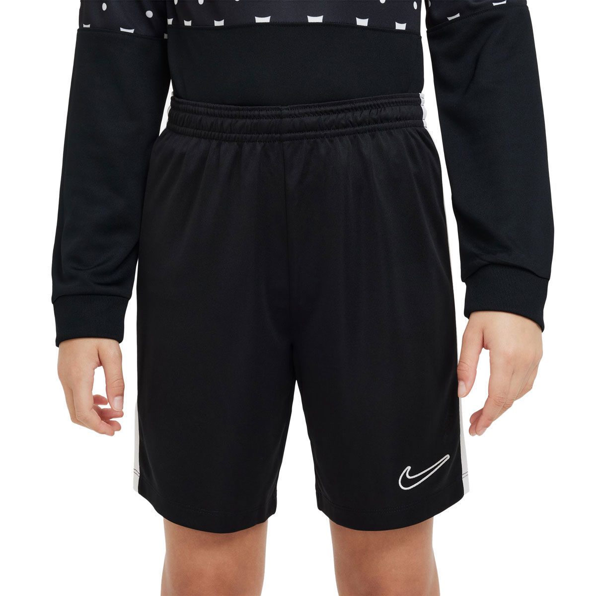 Black Thermal Dolphin Shorts (Extended Sizes) 