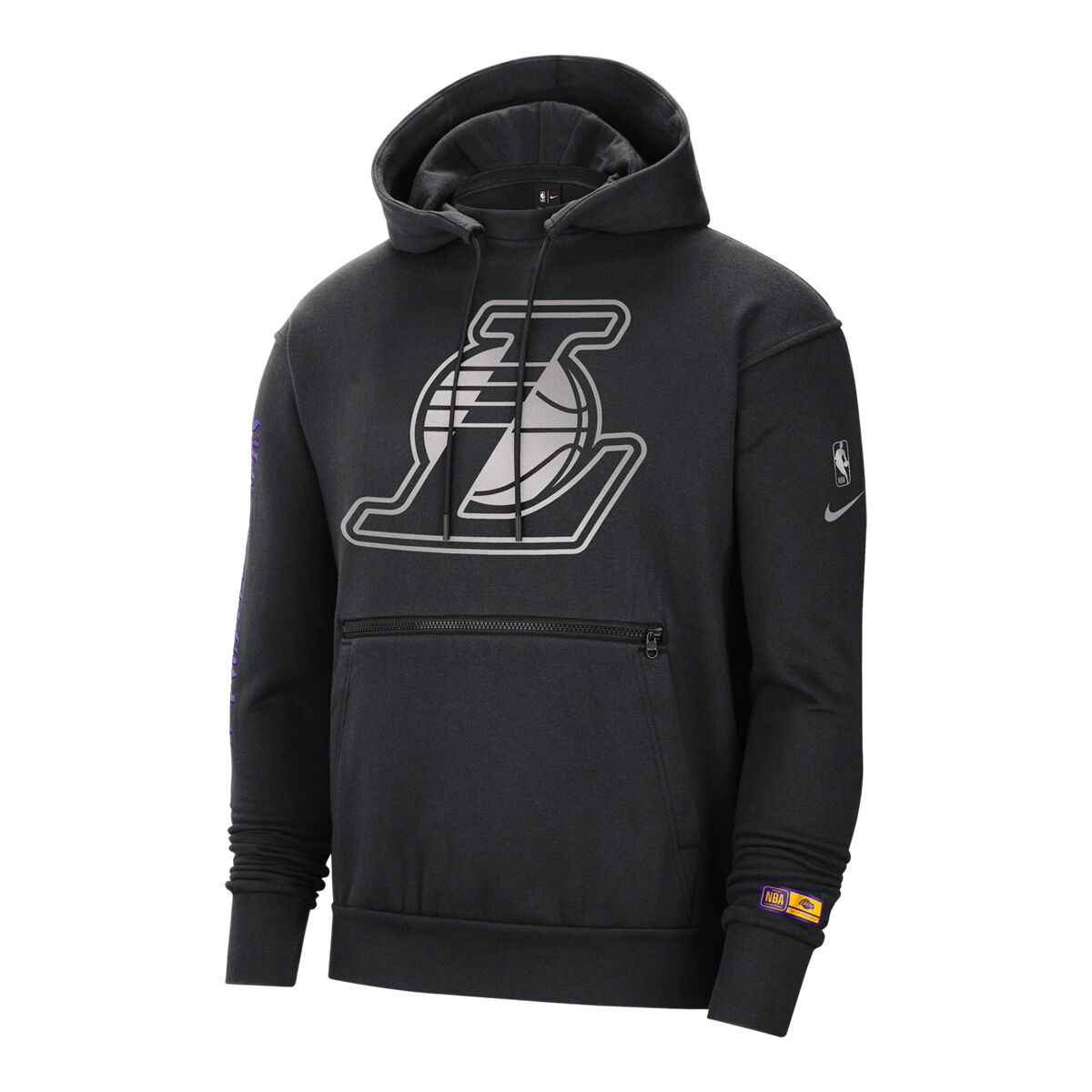 la lakers grey hoodie