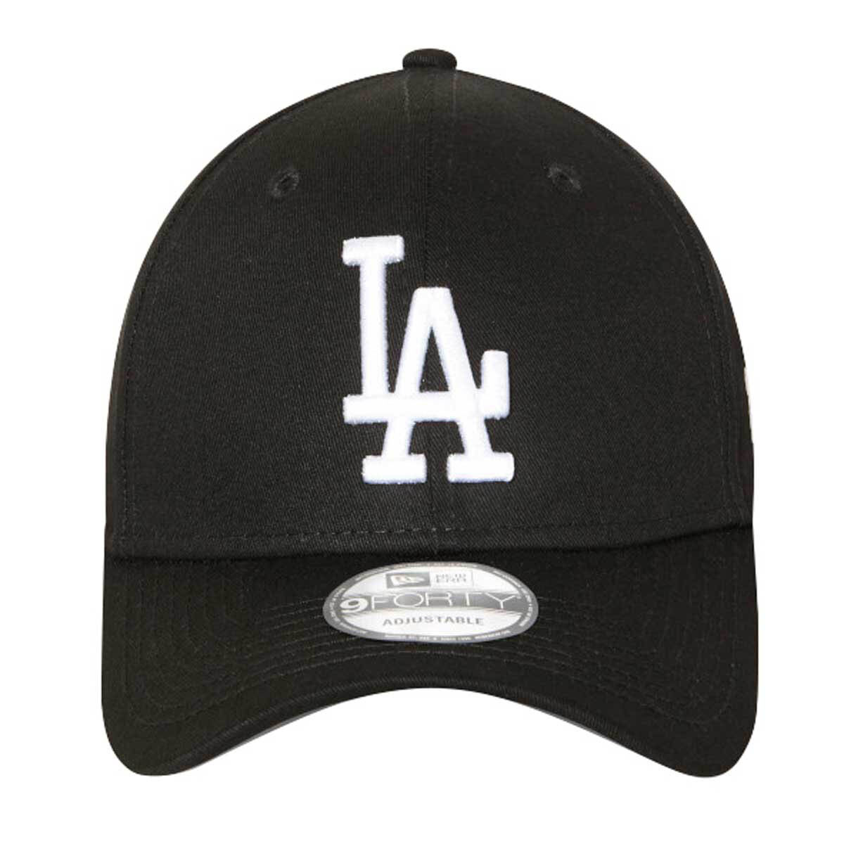 New Era  MLB Women's LA Dodgers Black Gold Curved Strapback Hat