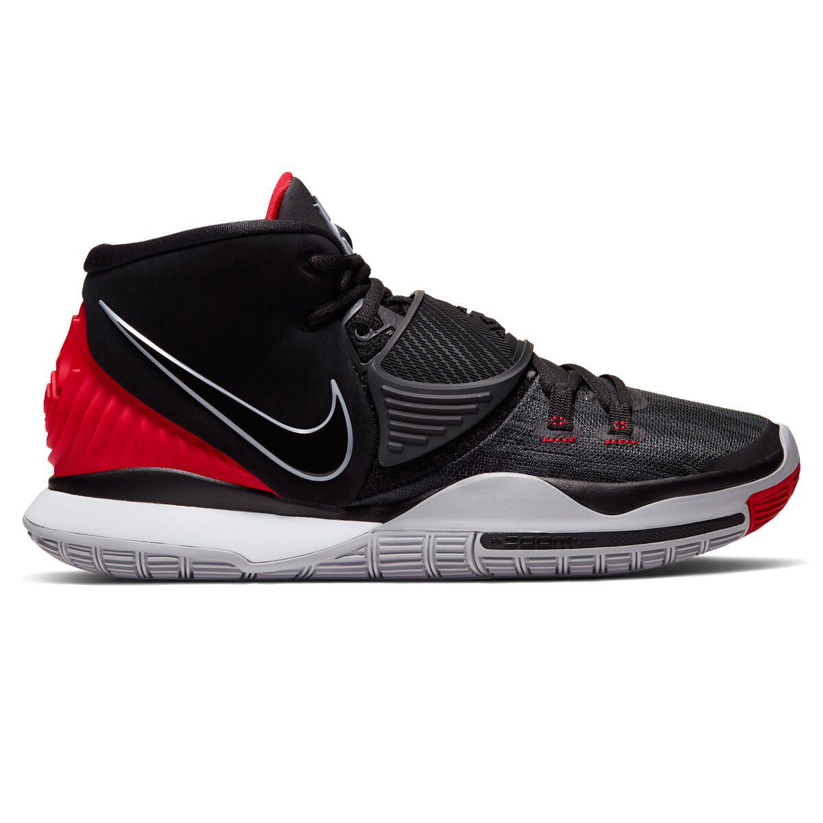 nike kyrie black and red
