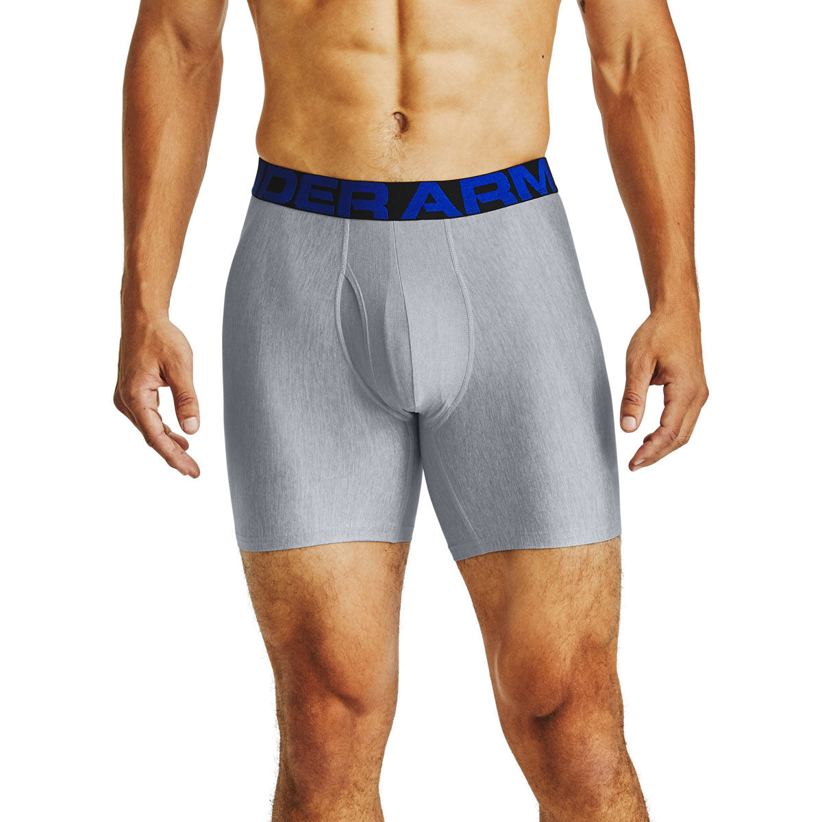 Under Armour Mens UA Tech 6 inch Underwear 2 Pack Rebel Sport