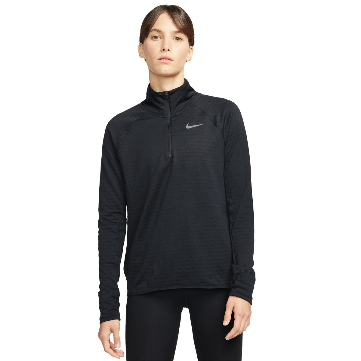 Womens nike half clearance zip running top