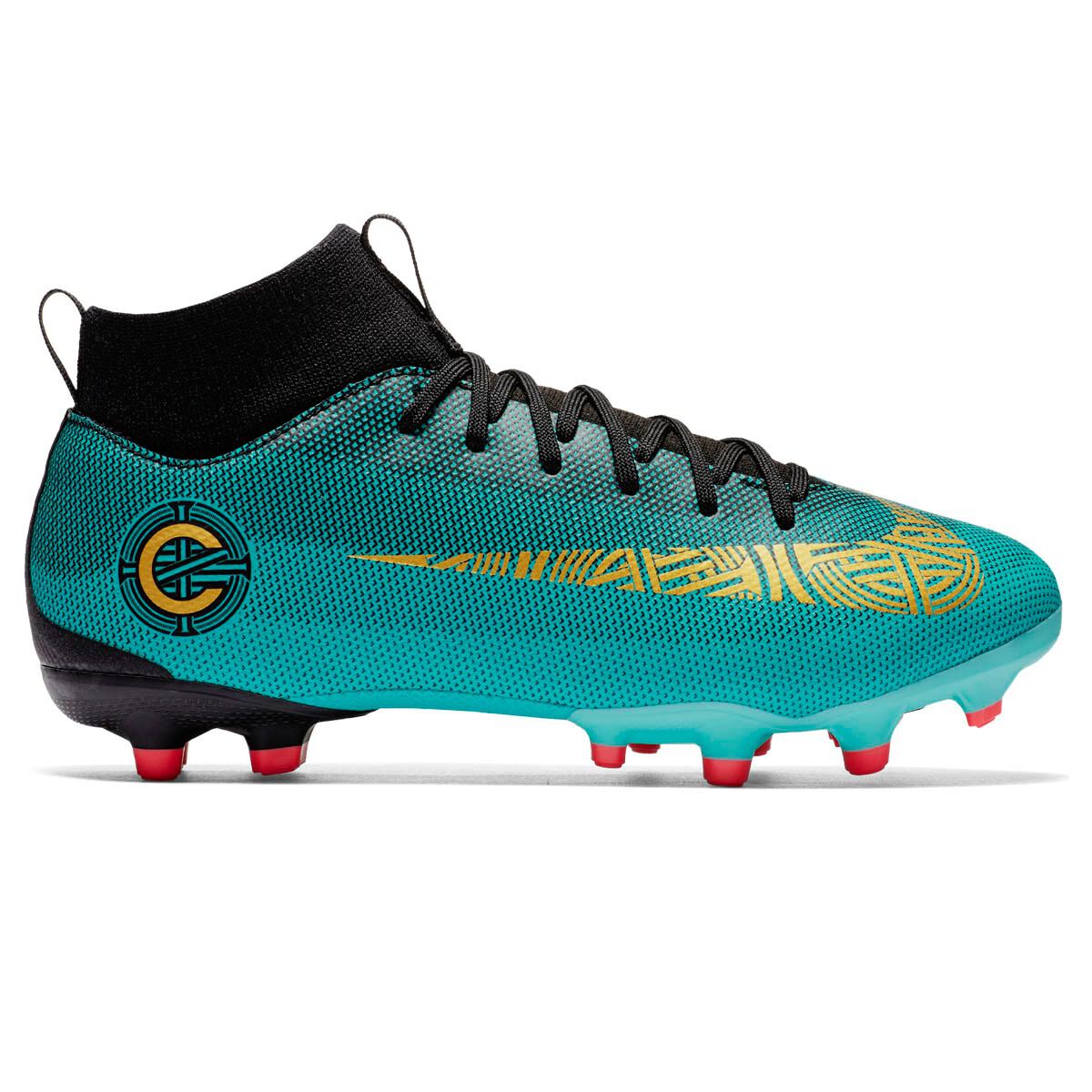 cr7 green cleats
