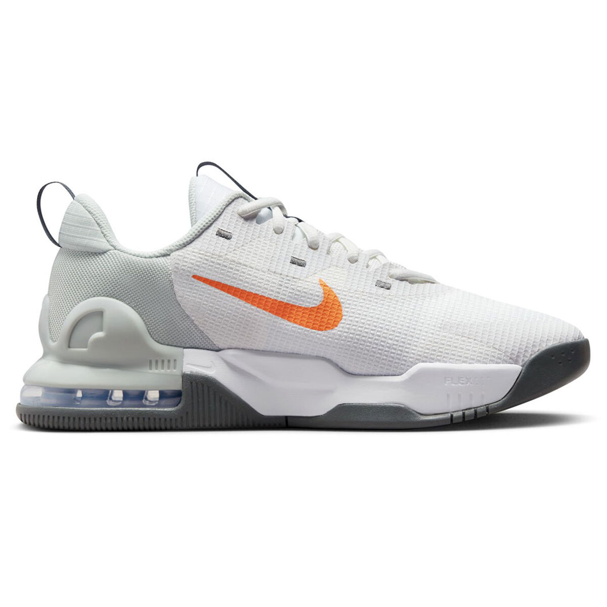 Nike grey cheap orange shoes