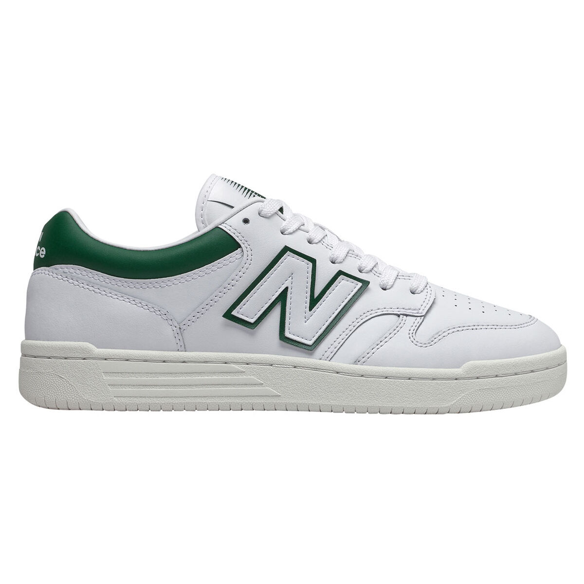 Seis Grillo Municipios New Balance BB480 Mens Casual Shoes White/Green US 8 | Rebel Sport