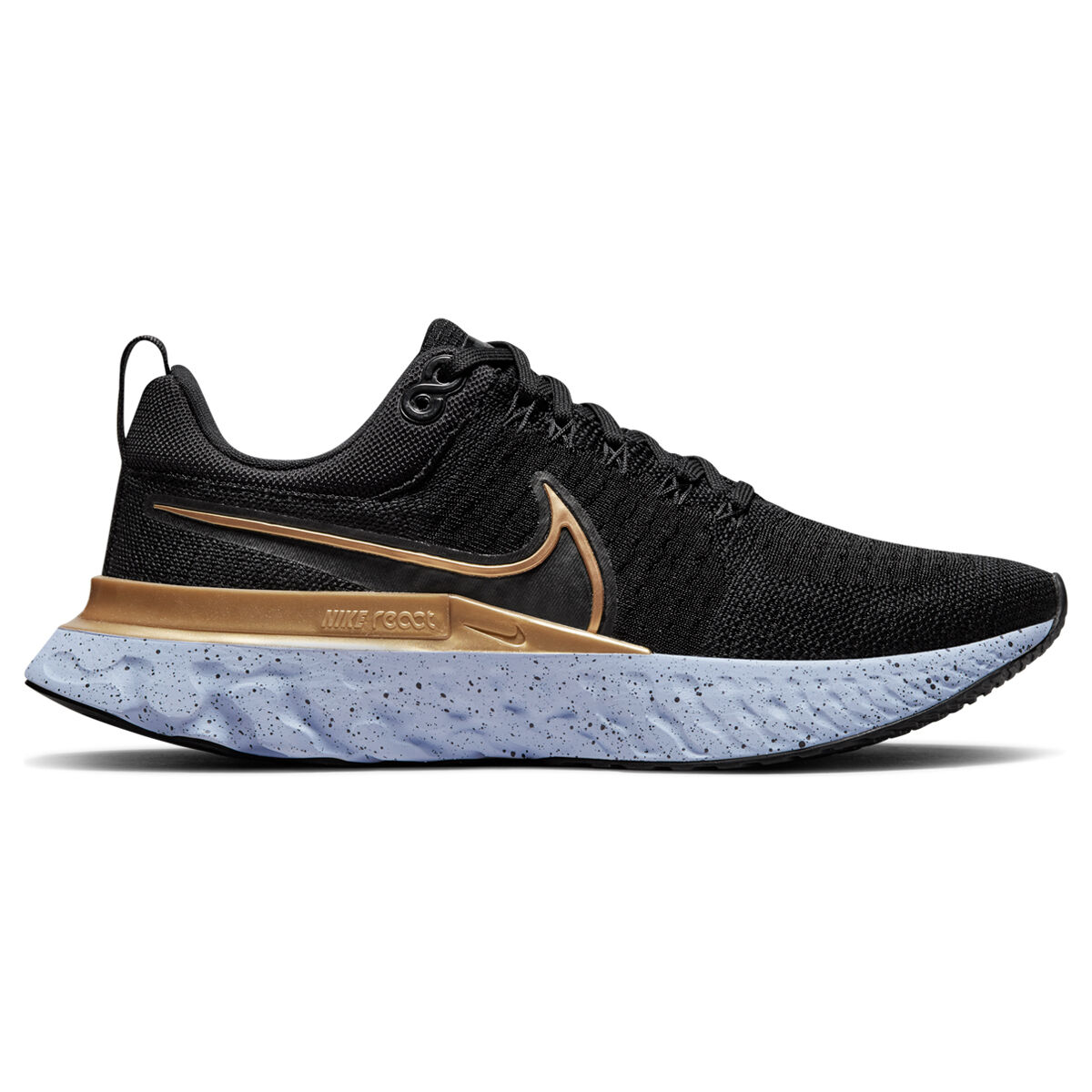 gold and black womens nikes