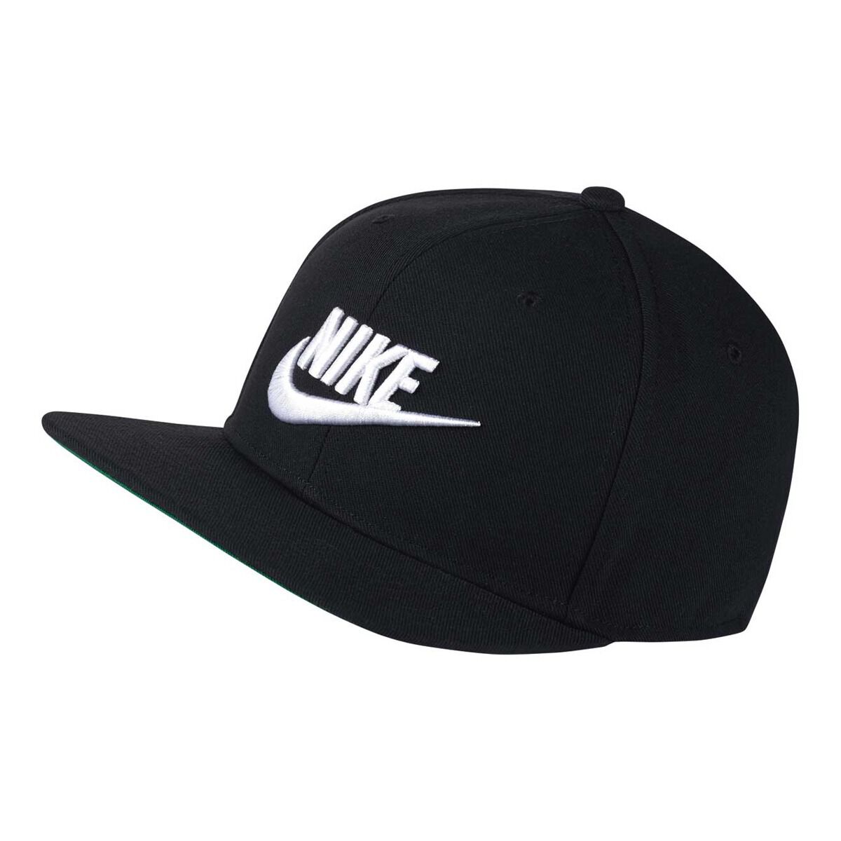 black and green nike hat