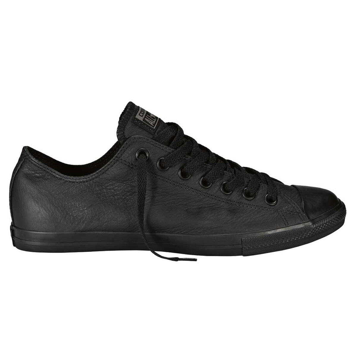 black leather converse 5