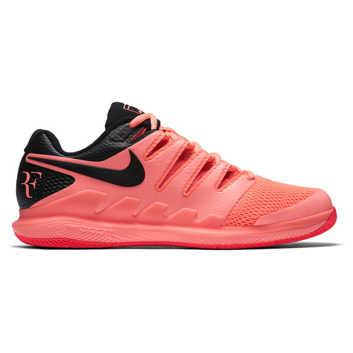 orange and black nike tennis shoes