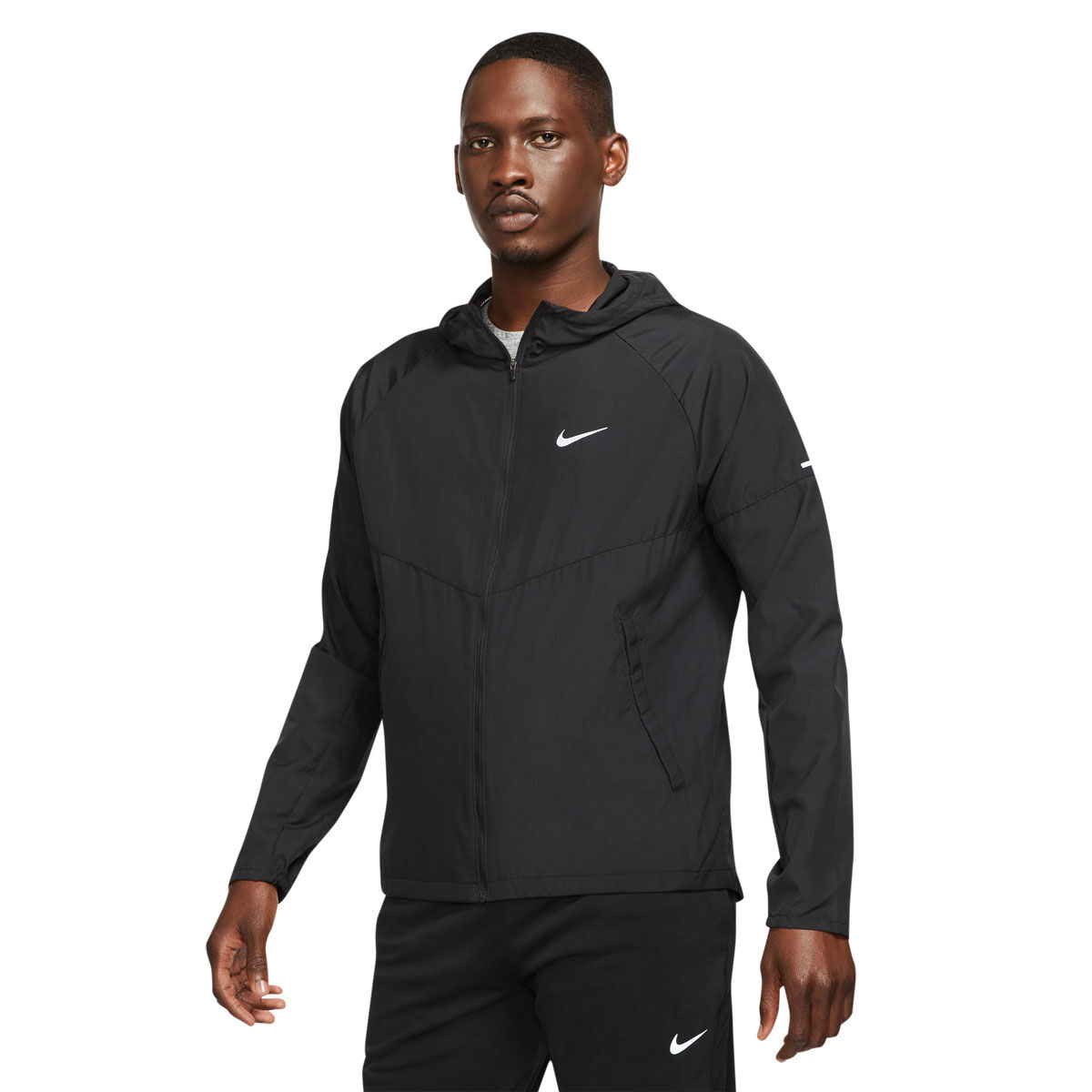 Gray nike sale jacket mens