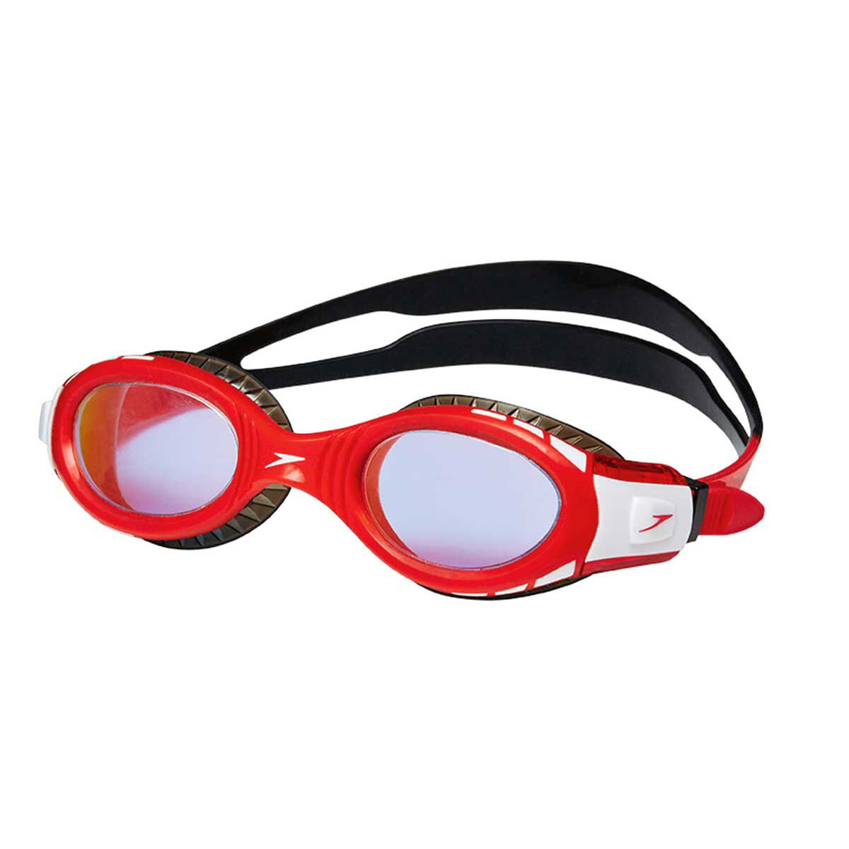 red speedo goggles