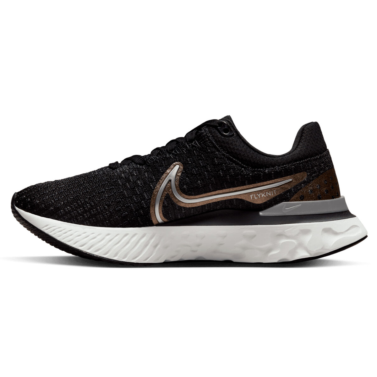 Nike flyknit sale black gold