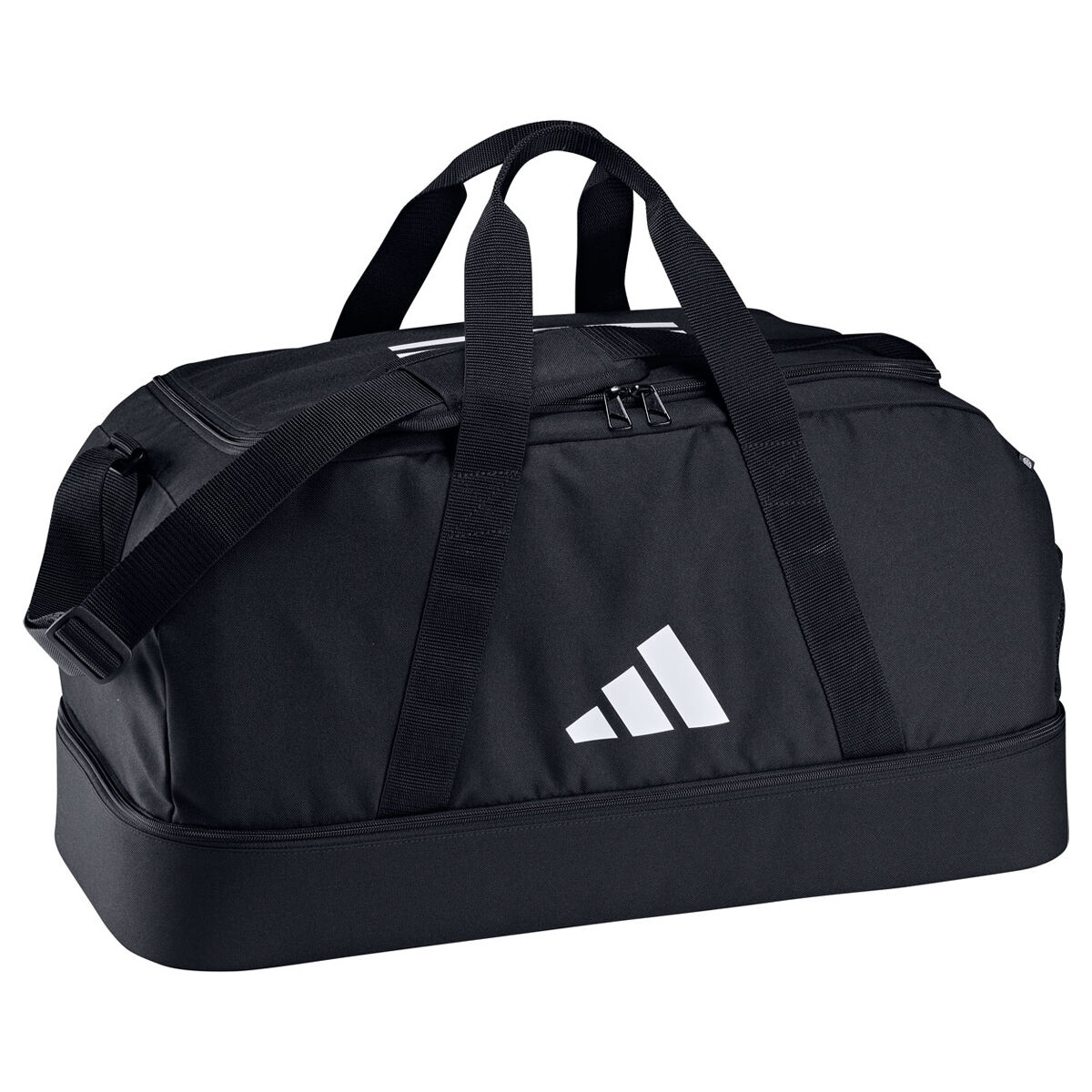 Amazon.com | adidas Originals Santiago Duffel Bag, Black/White, One Size |  Sports Duffels