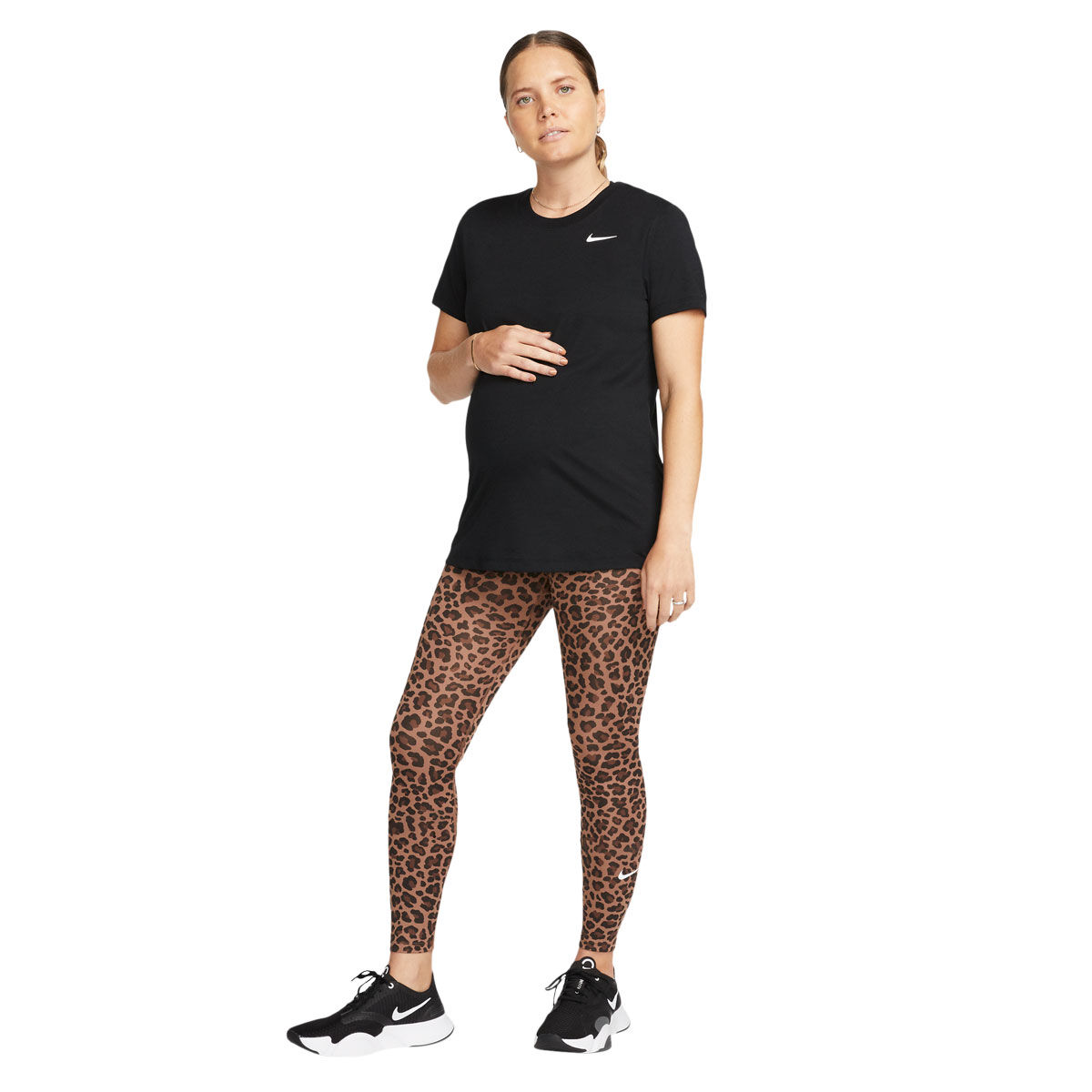 Nike Dri-Fit Leopard Print Leggings Size M | Leopard print leggings,  Clothes design, Nike dri fit