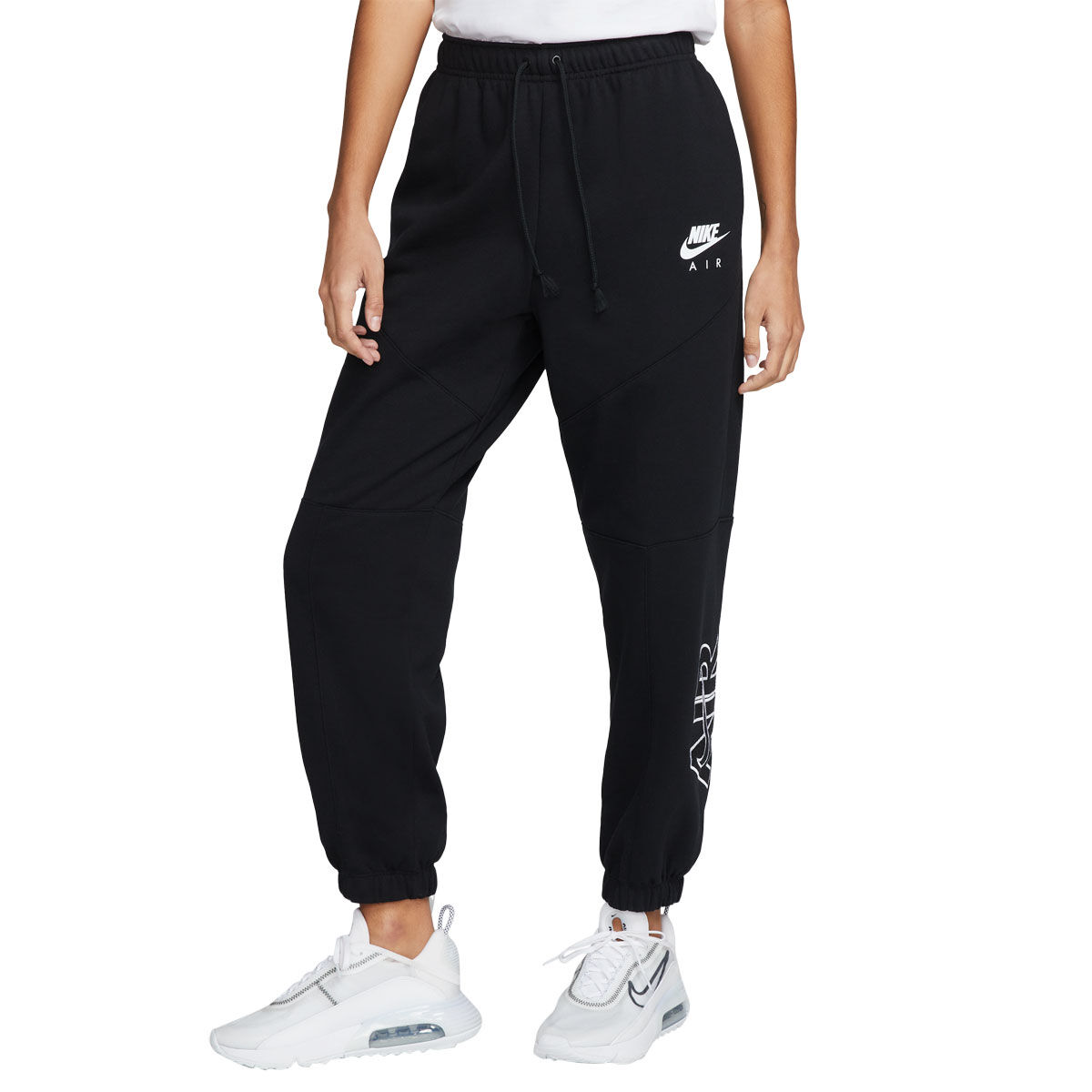 Nike Womens Fleece Pants - Black