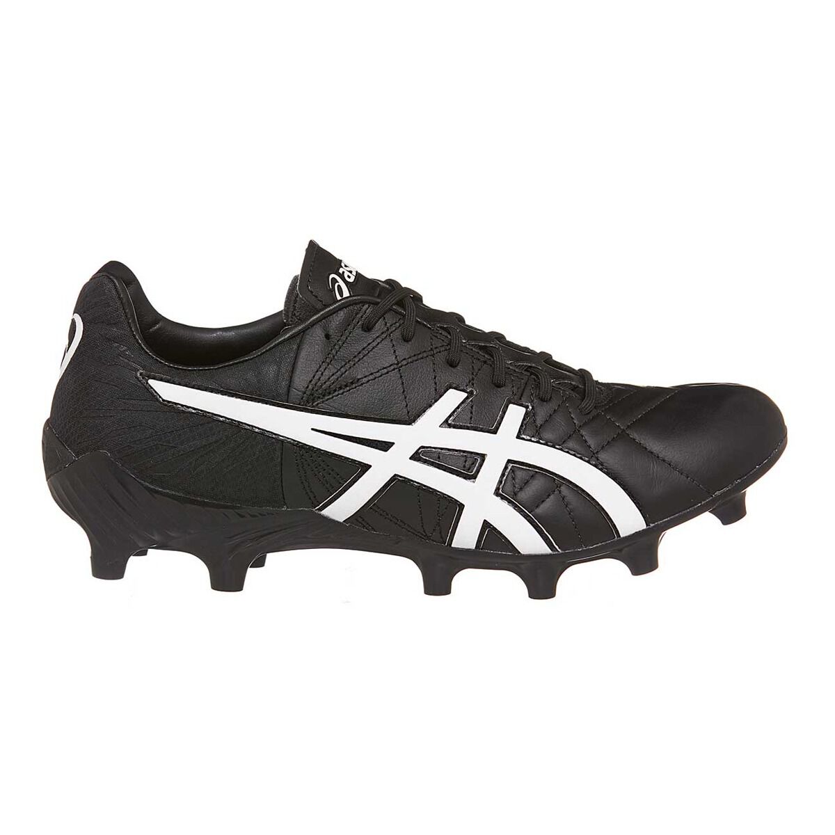 all black asics football boots
