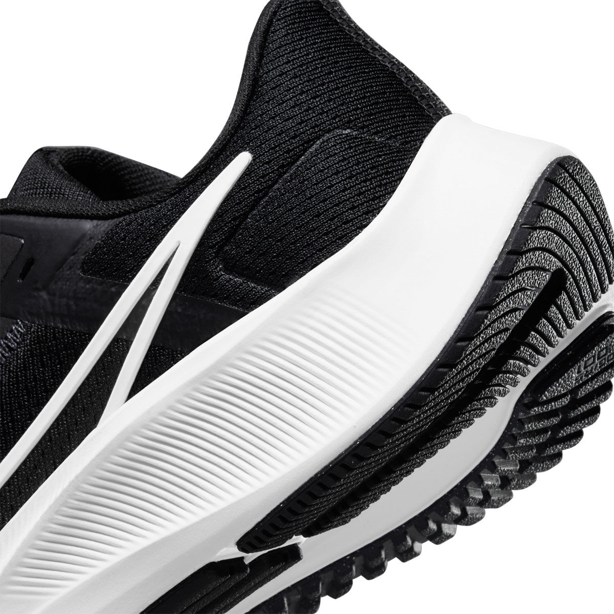 Nike Air Zoom Pegasus 38 Kids Running Shoes Black/White US 1 | Rebel Sport