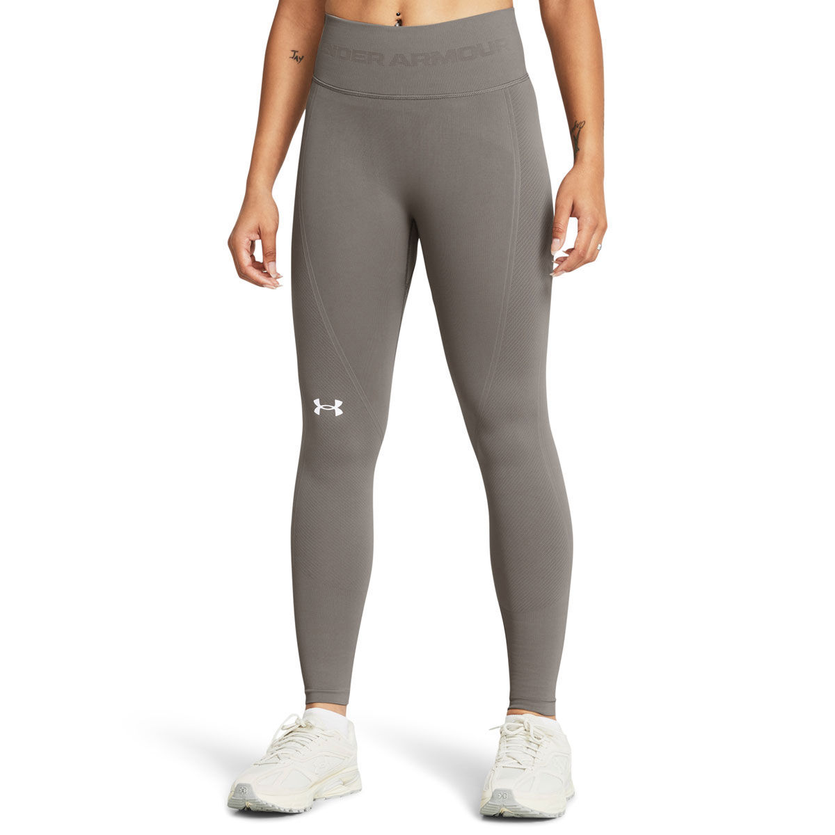 Under Armour Womens Train Seamless Full Length Tights, , rebel_hi-res