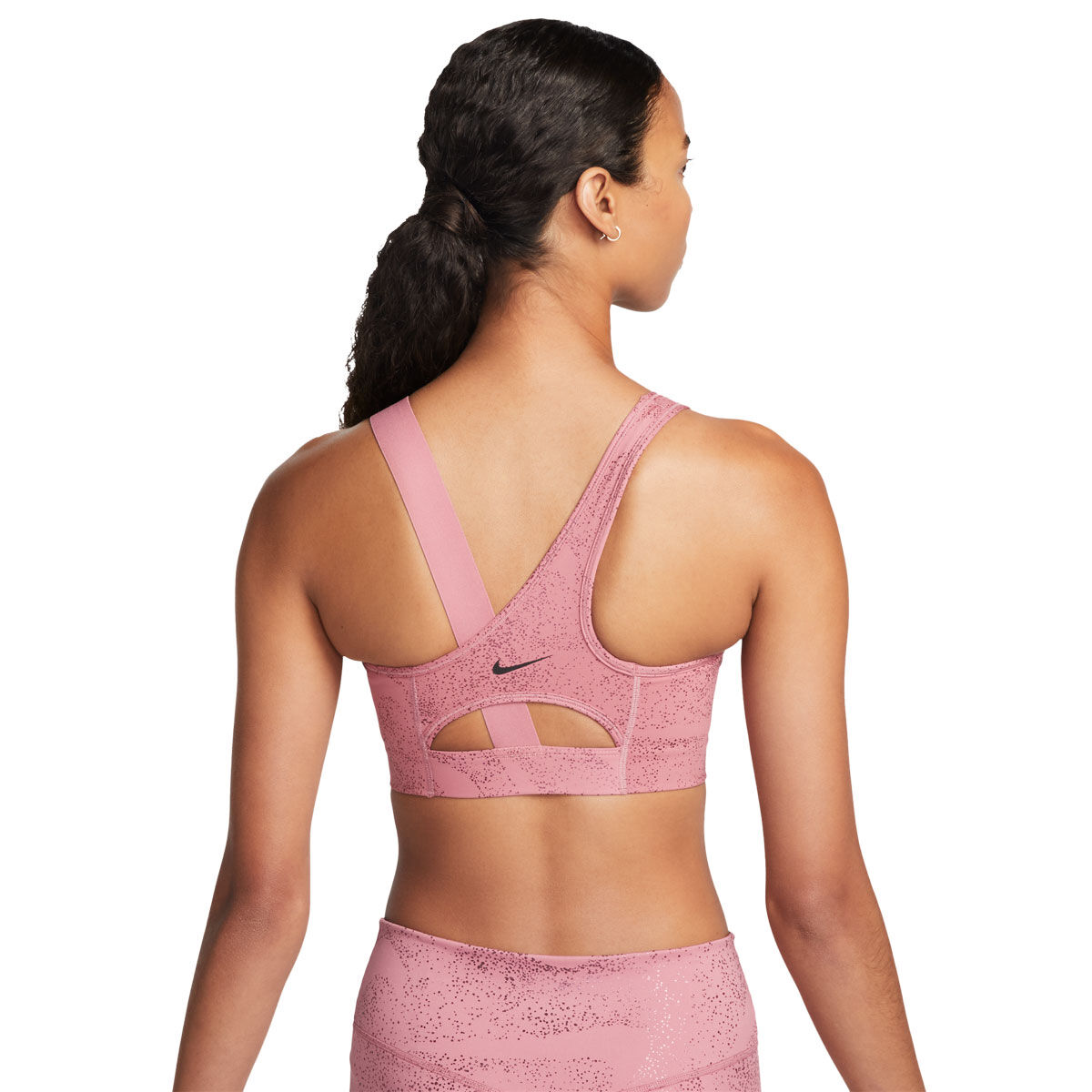 Nike Pro Swoosh Women's Medium-Support 1-Piece Pad Asymmetrical Sports Bra